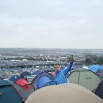 The view that I woke up to at my first Glastonbury...I'll never forget it and the beer I enjoyed that morning too :)