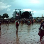 The puddle beside the Other Stage