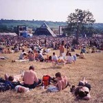 Pyramid stage looking very 70`s.