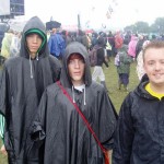 It would'nt be Glastonbury without a little bit of rain.