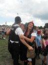 Dancing policeman and me