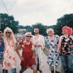 The lads dressed up as girls on the Saturday :)