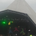 Pyramid stage up close!!
