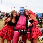 amazing night, blue man wanted a picture with me and my auntie soo here it is :)