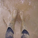 Muddy Glasto Feet.. (and legs)
