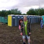 Our first Glastonbury and man did it open our eyes !! Fabulous depite the rain and mud and festival back.
