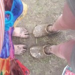 Small amount of glasto's famous mud!!