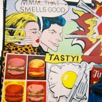 Food pop art