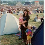 My first glasto at 9 months old!