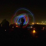 Glow spinning