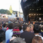More pics of the crowd watching Thom Yorke