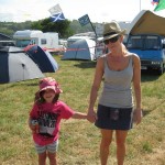 Our first Glastonbury..