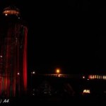 Ribbon Tower at night, gorgeous!