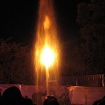 water flames