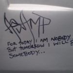 I saw this written on the inside of a portaloo door and it made me smile :)