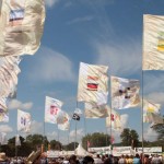 West Holts Stage flags