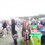 There were loads of people. And lots of stalls, it was amazing