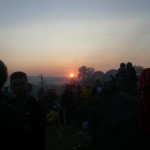Sunrise from the Stone Circle on Saturday