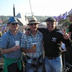 Me and my bros at the pyramid stage