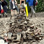 the (wellie) pyramid stage!