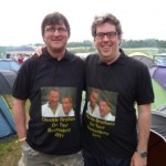 The Chuckle Brothers Take Glasto by Storm.