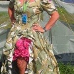 This is my Glasto Dress.... a massive hit, i had a queue at one point wanting photos. x
