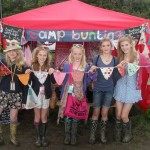 Glastonbury Girls! Whilst waiting for our acts to appear my friends and I managed to entertain ourselves making this beautiful bunting! <3