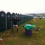queue for toilet? not us!! 36 immaculate hidden toilets all week!!!