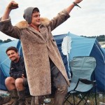 £10 coat! At my camp.