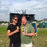My 1st ever Glasto with my little bruv!