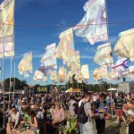 A great summer evening at Glastonbury 