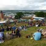 Looking at the Festival from Above The Park and wondering what lies ahead