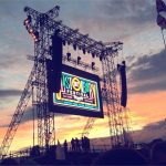 Sunset at Pyramid Stage