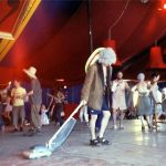 Vacuum dancers in the Lost Vagueness tent