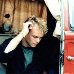 Justin at Glastonbury 1986
