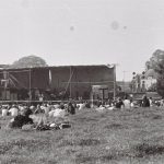 Stage, with Worthy Farmhouse in the background