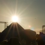 Sunset as Elbow played ‘Mirrorball’