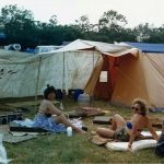 Camping at West Holts