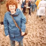 Me in the mud - my first Glastonbury!