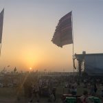 Sunset at Other Stage on Saturday june 29th 2019