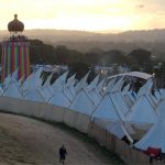 Above the tipis