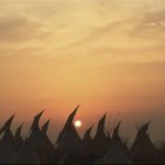 Sunsets over Tipi Village