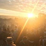 Sunrise at stone circle