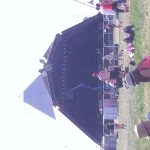 Pyramid stage getting dressed 