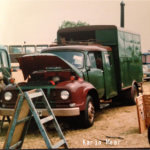 Cool green van